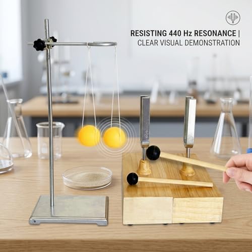 Diapason 440 Hz en métal de qualité supérieure avec bécher robuste