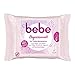 Bebe Chusteczki do demakijażu, 5 w 1, pielęgnujące chusteczki czyszczące, środek do usuwania makijażu z technologią micelarną, bez alkoholu, 6 x 25 sztuk