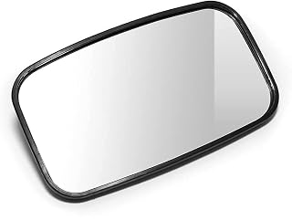 Hacus Universal Forklift Rearview Mirror (58720-23320-71) Pack of 2 - Adjustable, Durable Aftermarket for Toyota & More