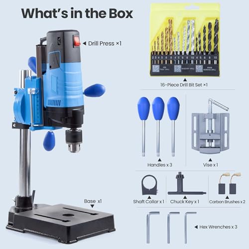 bellaDimora 1200W Multi-Function Drill Press