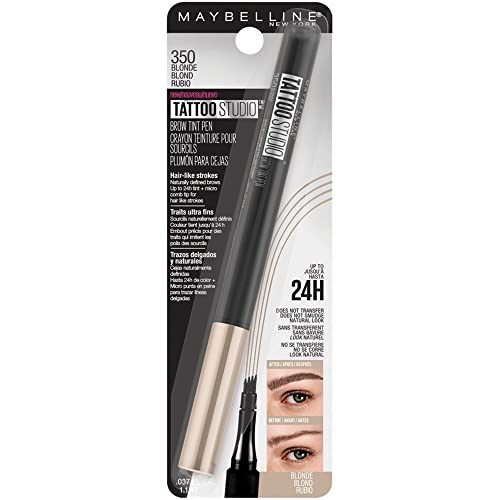 Maybelline Tattoostudio Brow Pomade – Langanhaltende Augenbrauen-Pomade In Blonde (3,0g)