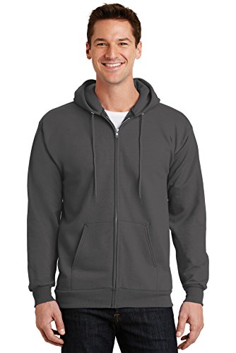 Port & Company Fleece Full-Zip Hooded Sweatshirt