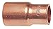 Nibco Fitting Reducer: Wrot Copper, FTG x Cup, 2 1/2 in x 1 1/4 in Copper Tube Size 6002 21/2X11/4-1 Each