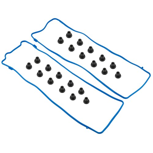 Image of Engine Valve Cover Gasket - Compatible for Lincoln Town 4.6L 1991-2002 for Ford F-150 4.6L 1997-2001 for Ford Crown Victoria 4.6L 1992-2002 - Replace Part VS50377R - Set of 2