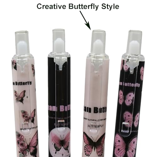 Maydahui 12 PCS Bolígrafo Rollerball con Tinta Negra miniatura 3
