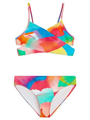 Image of Kanu Surf Girls' Coral Reef Beach Sport Wrap Around Bikini 2-piece Swimsuit