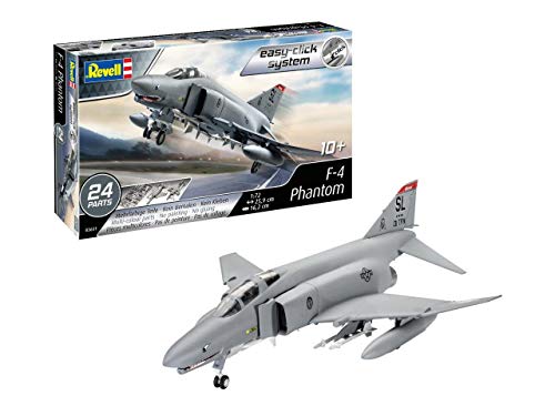 Revell - 03651 - Maquette easky Click d'avion Phantom F-4E, 1/72