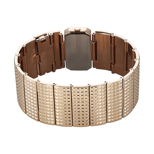 Image of Titan Raga Cocktails Quartz Analog Rose Gold Dial Stainless Steel Strap Watch for Women