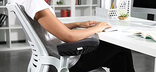 Aloudy Arm Rest Pillow, 2021 New Size 11â Office Chair Armrest Cover Pads, Comfy Desk Chair Cushions for Elbows and Forearms(Large, Set of 2) - Image 9
