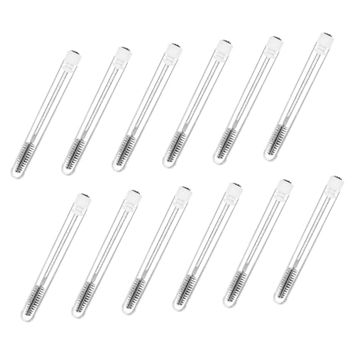 PartyKindom Elegant Crystal Wand Mascara Brush 15pcs Eyelash and Eyebrow Makeup Applicators and Portable Random