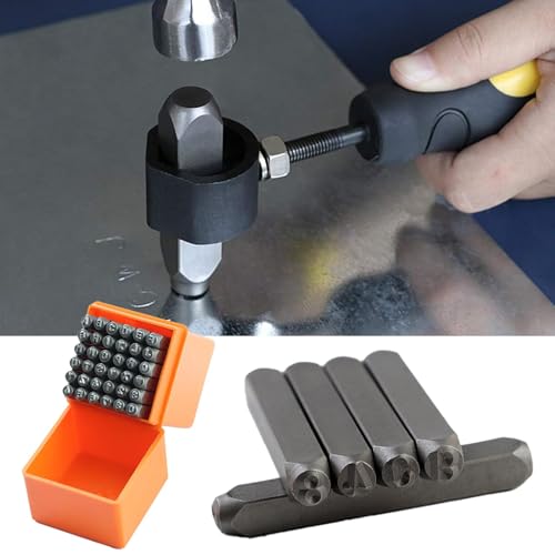 Punzones para marcar metal de 3mm: diseña colecciones de joyería únicas 3