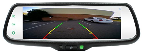 Rostra 250-8273 Rearview Mirror with Built-in 7.3" LCD Monitor & Multiple Video Inputs #1