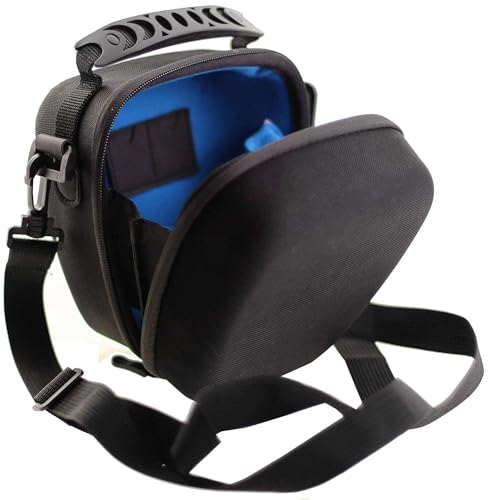 Navitech Black Rugged Hard EVA Protective Carry Case Compatible With Pentax K200D 10.2MP Digital SLR Camera