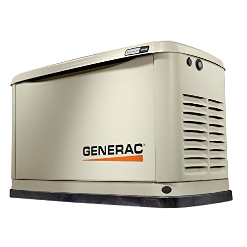 Generac 70351 16/16 Kw Air-Cooled WiFi Home Standby Generator, Aluminum