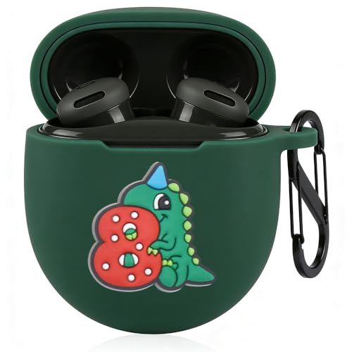 Google Pixel Buds 2a�p�̃P�[�X �J�o�[ �y�� �������(����P�[�X+�J���r�i�j�t�� ���C�����X�C���[�z���P�[�X Pixel Buds 2a�p�ی�J�o�[ �ϏՌ� �����h�~ �h�o �����[�d�\ �V���R���f�� (�O���[��2)