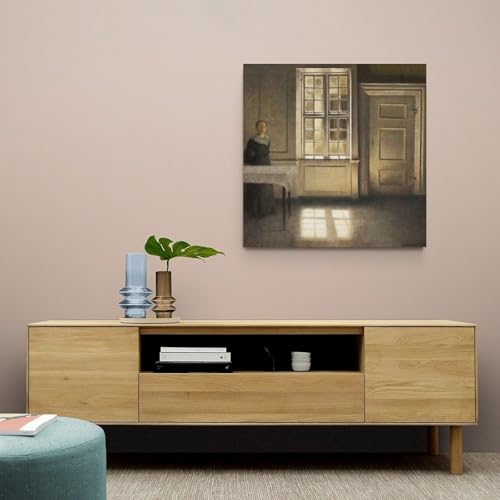 Tableau Strandgade Vilhelm Hammershoi, impression sur toile fine - 5