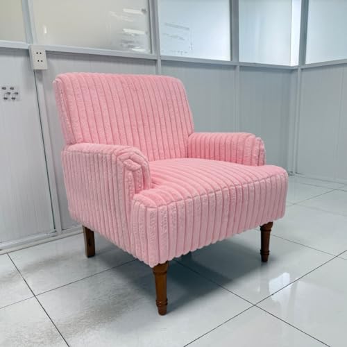 Sillón Plegable Tela Pana Rosa miniatura 3