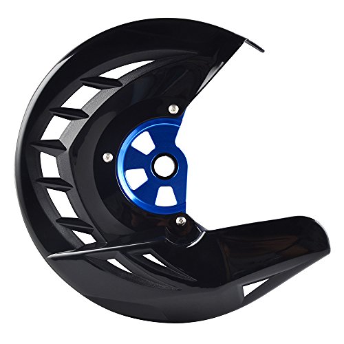 Nicecnc NICECNCBDG009-BL Black X-Brake Front Disc Rotor Guard Cover Compatible thumb #2