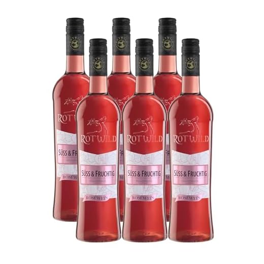Rotwild Roséwein süß & fruchtig (6 x 0,75l)