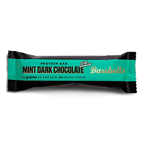 Barebells Protein Bar 12 x 55g Dark Chocolate Mint