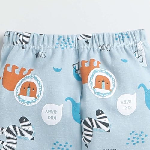 Image of Bold N Elegant - Be Bold Inside & Elegant Outside Baby Boy's Cotton Tshirt Pant Set