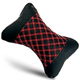 Auf der Rückseite des Nackenkissens befindet sich ein Verband für eine einfache Installation.