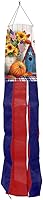 Vista 1 de Otoño Americano Windsock Wind Twister 40" x 6" Briarwood Lane