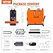 VEVOR 8KW Diesel Heater All in One, Diesel Air Heater with Bluetooth App Control, Portable Parking Heater Automatic Altitude Adjustment Max 18045 ft, Remote Control and LCD, for Vehicles