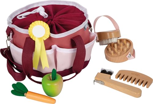 Accesorios para jugar con caballos en el jardín set de aseo infantil 2