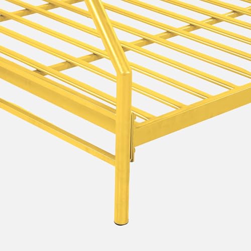 Image of Twin Over Twin Metal Bunk Bed |Bunk Bed Without Storage for Kids | Double Decker Bed for Kids Room Furniture |Metal Bunker Bed (Mattress Not Included)