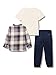 Nautica 3PC WOVEN SHIRT PANT SET