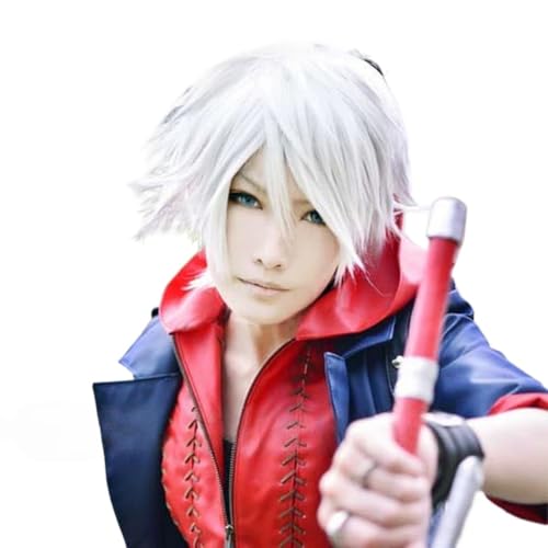 MEX Cosplay Perücke compatible with Debiru Mei Kurai 4 Nero, Nero, Dante, Agnus für 39,01 EUR bei amazon.de Bild: MEX Cosplay Perücke compatible with Debiru Mei Kurai 4 Nero, Nero, Dante, Agnus für 39,01 EUR bei amazon.de