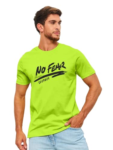 Image of LEOTUDE Regular Fit Half Sleeve Round Neck Tshirt for Men Combo (Pack of 3)