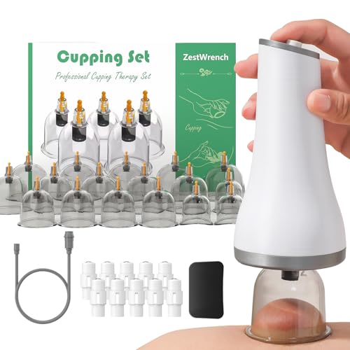 Kit massage thérapeutique ventouses électriques relaxation maison