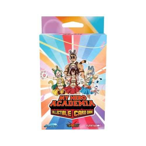 Jasco My Hero Academia Collectible Card Game Deck-Loadable Content Series 3 Wild Wild Pussycats | Trading Card Game For Adults & Teens | Ages 14+ | 2 Players | Avg. Playtime 20-30 Mins | Made Games #TOP1