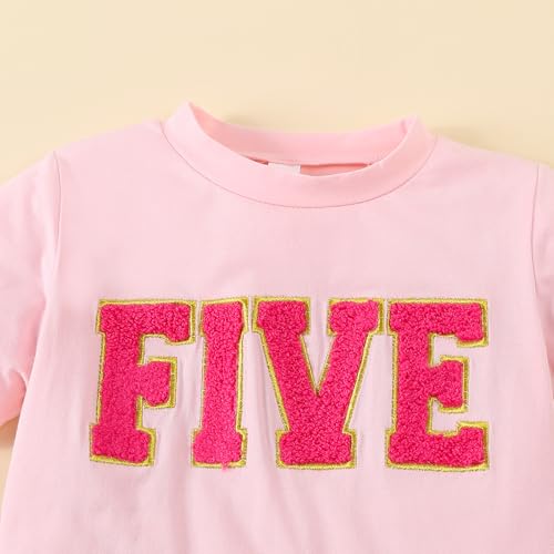 Toddler Kids Baby Girls Birthday Outfit Two/Three/Four/Five/Six T-shirt Rainbow Mesh Tulle Tutu Skirts4