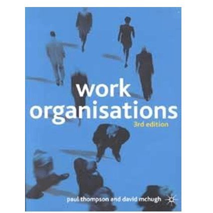 Work Organisations: A Critical Introduction