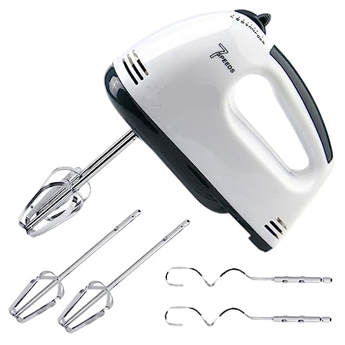 TOPPERFUN De Huevos Eléctrico Artilugio Para Hornear Mezclador De Suministros Para Hornear Herramienta Para Hornear Batidora De Mano Acero Inoxidable Reutilizable