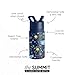 Simple Modern Kids Summit Water Bottle with Straw Lid | Disney Pixar Monsters Inc 14oz Stainless Steel Cup Insulated Tumbler for Boys, School | Dream Team