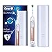 Oral-B Genius X Electric Toothbrush with Rechargeable Handle with Artificial Intelligence and 1 Replacement Head, Pink