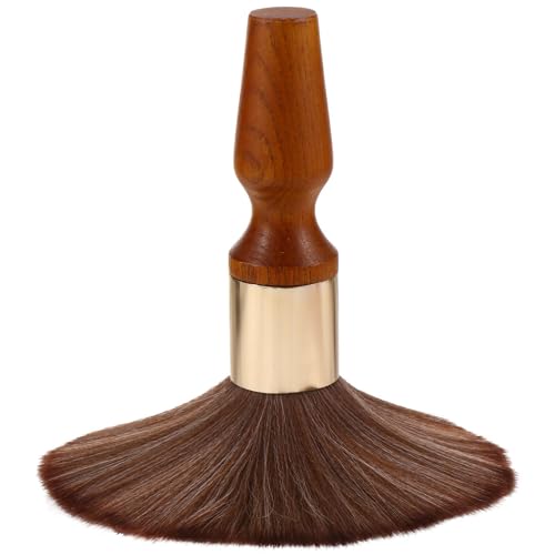 CHICAMPERA ビニールレコードクリーナー 木製ハンドルブラシ 大型ブラシ面で効果的に ホコリ除去 ターンテーブル アルバム用 清潔で耐久性のあ