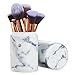 Produktbild Ruesious 10 stücke Pro Marmor Make-Up Pinsel Set mit Marmor Bürstenhalter, für Lose Pulver, Kontur, schatten, Textmarker, Lidschatten und Foundation