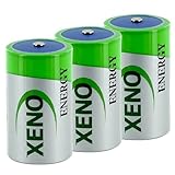 Synergy Digital Baby Monitor Batteries, Compatible with Levana Oma+ Baby Monitor, (Lithium, 3.6V, 1200mAh), Replacement for LS14250 Battery, Combo-Pack Includes: 3 x XL-050F Batteries