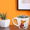 Two Up Two Down Mug ~ Ceramic Tea/Coffee ~ Inside Out Mug - for 'Fox' Sake #2