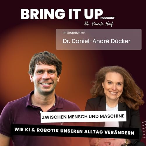 『Zwischen Mensch und Maschine: Wie KI & Robotik unseren Alltag verändern』のカバーアート