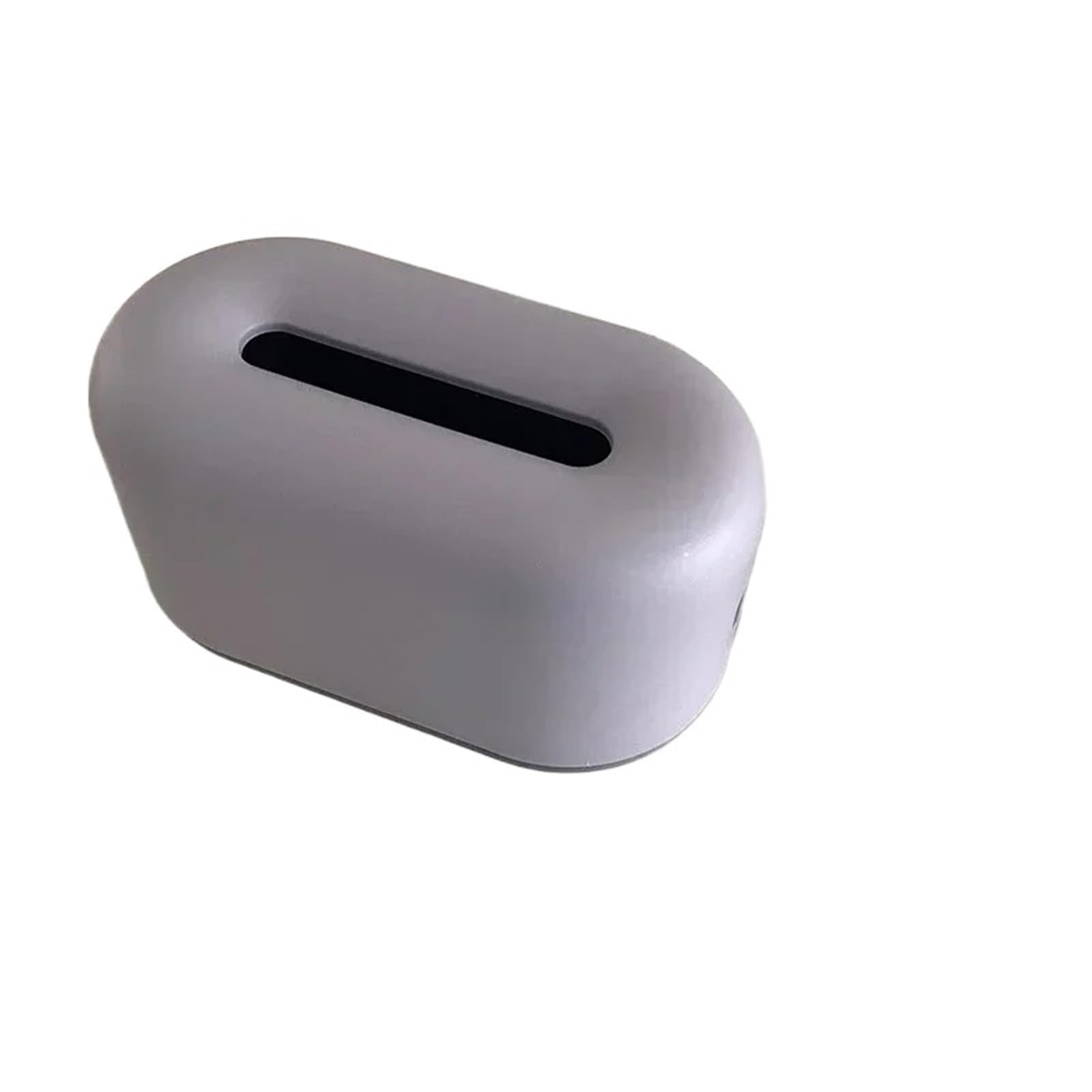 Taschentuchbox aus Kunststoff, Tisch-Organizer, Aufbewahrungsbox for Küche, Schlafzimmer, Wohnzimmer, Schublade, Büro, herausnehmbare für Wohnzimmer(Gray)