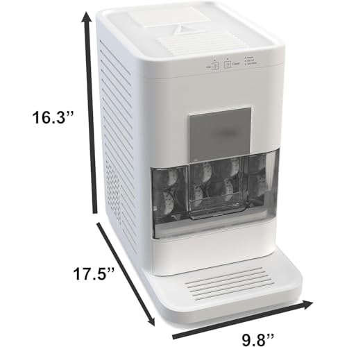 Portable Countertop Ice Maker - 84 Clear Ice Spheres Daily - Image 3