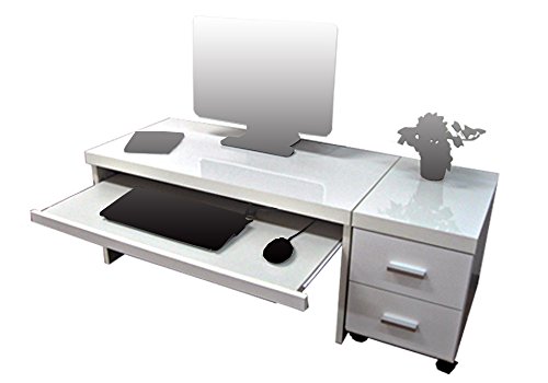 家具工場直販 家具ファクトリー パソコンデスク ロータイプ 日本製 2点セット