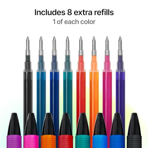 Bolígrafos borrables de gel Roterunner 8 pack miniatura 3