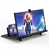 16' Screen Magnifier for Cell Phone,3D HD Magnifying Projector Screen Enlarger for Movies,...